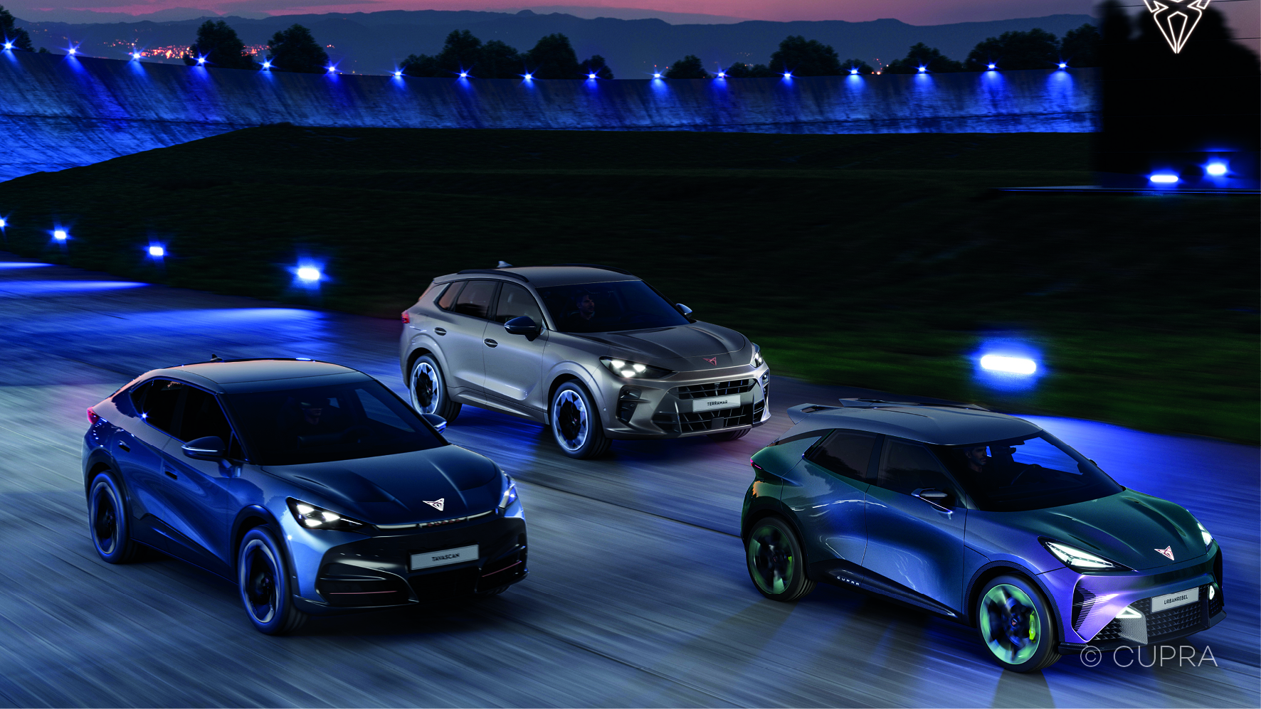CUPRA launches its first model with an illuminated front emblem ...